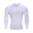 thumbnail image 1 of Tights Long-sleeved Fitness Clothes Men's Running Sports Quick-drying Compression Clothes High-elastic Top Basketball Sports Compression Clothes, 1 of 6