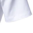 thumbnail image 6 of Men's Casual Button Down Shirt Patchwork Turndown Collar Short Sleeve Breathable Quick Dry Polyester Blend Stretch for Daily Work Vacation Streetwear | Zenithor,Black L, 6 of 9