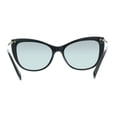 thumbnail image 4 of Versace  Plastic Womens Cat-Eye Sunglasses Black 57mm Adult, 4 of 5