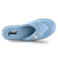 thumbnail image 4 of Women's Cozy Open Toe Fluffy Slippers Spa Thong House Flip Flops, 4 of 6