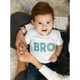 thumbnail image 2 of Brother Donut Baby Bodysuit Newborn Outfit Baby Shower Gift 0-3m White, 2 of 2