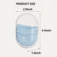 thumbnail image 5 of Vonpri 2 pack Soap Dishes Shower Holder Travel Soap Case with Lid and Draining Layer for small Bars, 5 of 7