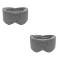 thumbnail image 1 of Ruiboury Sleeping Eye Patch Length Adjustable Adults Children Blinder Eyeshade Grey 2Set, 1 of 6