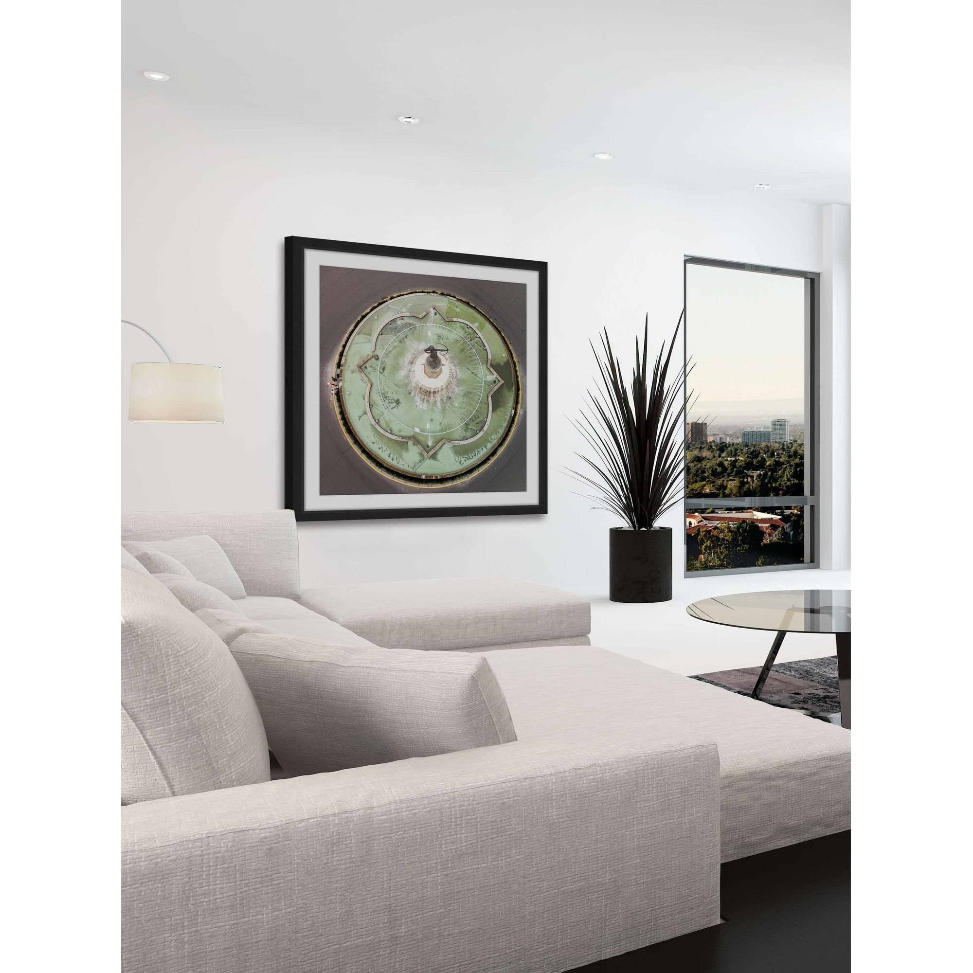 "Archer Statue" Framed Painting Print