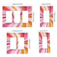thumbnail image 2 of Yayeee Rocker Switch Wall Plate 3-Gang 6.5"x4.6" Home Decorative Outlet Cover, Swirling Lines, 2 of 6
