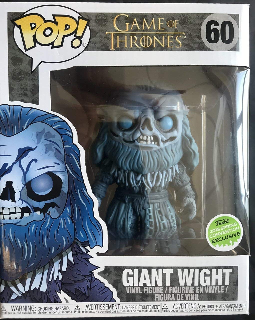 限定 funko pop!  Giant Wight 巨人 ゲームオブスローンズ Funko Pop: Game of Thrones - 6 Inch Giant Wight Vinyl Figure