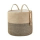 thumbnail image 3 of Cesta tejida para ropa sucia Strade Fareast Limited gran capacidad 40 x 35 cm Amarillo, 3 of 8
