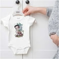 thumbnail image 5 of Betty Boop Cartoon Mushroom Pixie Bodysuit Jumper Girls Infant Baby Brisco Brands NB, 5 of 6