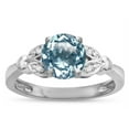 thumbnail image 2 of Star K � Round 7mm Genuine Sky Blue Topaz Marquee Design Promise Engagement Ring, 2 of 9