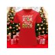 thumbnail image 1 of Playera Blusa Con Estampado De Goodbye 2024 Hello 2025 Fin De Año Año Nuevo Color Rojo Talla Grande Marca Emil SaEs, 1 of 4