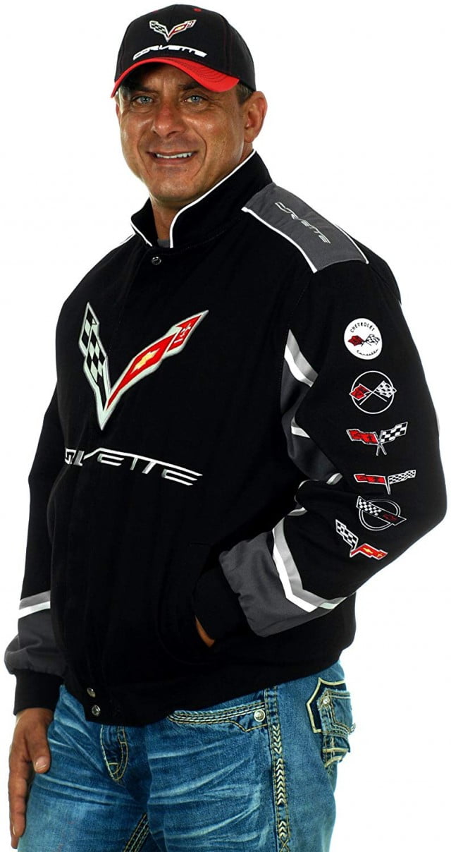 JH Design Mens Chevy Corvette Jacket 