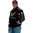 thumbnail image 3 of JH Design Mens Chevy Corvette Jacket Embroidered Cotton Twill, 3 of 5