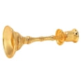 thumbnail image 4 of Candelabros cónicos dorados Candelabro dorado Candelabro individual Candelabro dorado Rendimiento de alta gama Jadeshay A, 4 of 8