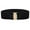 Black, variant on Belts for Women Wide Women Fashion Belts Lady Elastic Waist Stretch Belt Dress Wide Buckle Belt Black