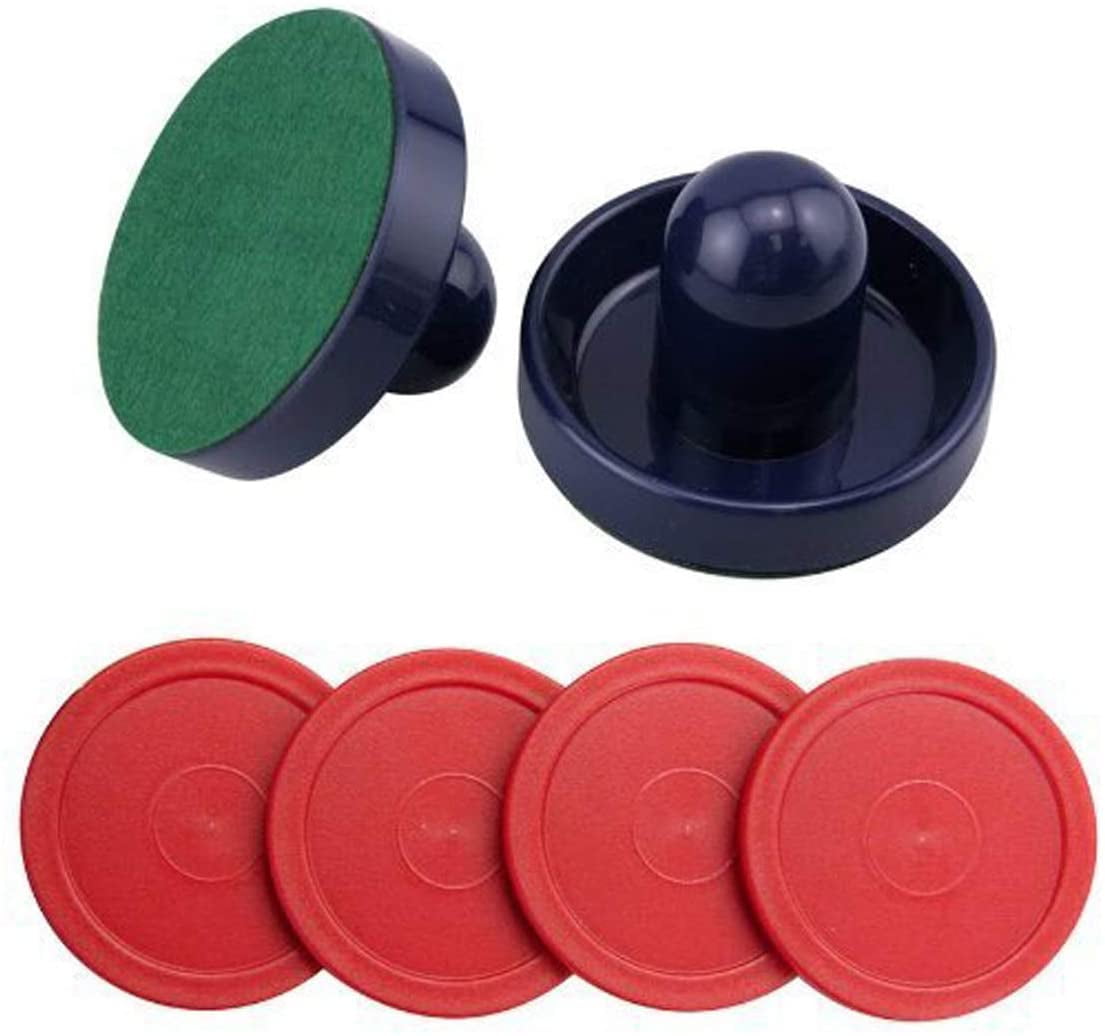 Air Hockey Pushers & Pucks Set,Large Size
