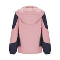 thumbnail image 3 of Hvyesh Women's 3-in-1 Winter Coats Snow Ski Jacket Waterproof Windproof Fleece Lined Winter Jacket Parka Pink M, 3 of 4