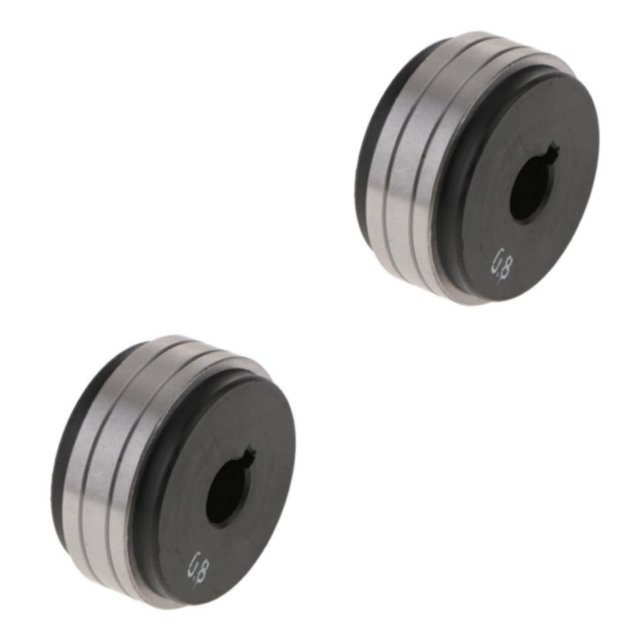 maskred Rouleau d'Alimentation de Roulement à Billes en Acier Mig Wire 0.8-0.8 2Set
