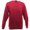 Red, variant on UCC 50/50 Mens Heavyweight Plain Set-In Sweatshirt Top