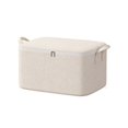 thumbnail image 1 of Zipper Clothes Storage Containers with Handle Large Capacity Home Storage Box for Blanket Wardrobe, 1 of 5
