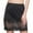 Black, variant on Women Smooth Soft Lace Underwear Skirt Home Sleepwear Half Slip Nightwear