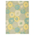 thumbnail image 2 of Nourison Home & Garden Indoor/Outdoor Green 7'9" x 10'10" Area Rug, (8x11), 2 of 6