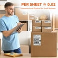 thumbnail image 5 of JADENS 4x6 inch Shipping Labels, Self-Adhesive Direct Thermal Labels for Most Thermal Printer, 350 Labels/4 Rolls, 5 of 6