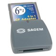 thumbnail image 1 of Sagem CompactFlash to MS Pro/MS/MMC/SM/SD/xD Card Adapter - Turn your CF Type I Card Slot into a 6-in-1 Card Reader!, 1 of 4
