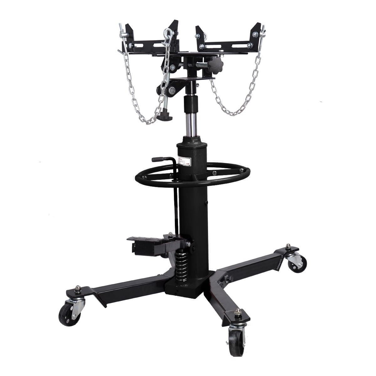 Iglobalbuy 2 Stage 1100lb Adjustable Height Hydraulic Telescoping