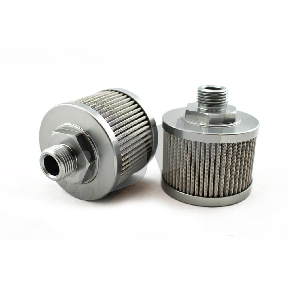 DeatschWerks Stainless Steel 8AN 100 Micron Universal Fuel Pump Pre