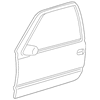 Genuine OE GM Belt Weather-Strip - 10363024
