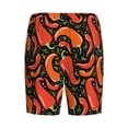 thumbnail image 5 of Easygdp Red Hot Chili Men's Short Pajama Pants, Sleep Shorts, Household Pants, Casual Pants with Pockets - XX-Large, 5 of 9