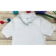 thumbnail image 2 of unik Girls School Uniform Short Sleeve Polo Shirt (Little Girls & Big Girls), 2 of 4
