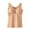 Beige, variant on QLEICOM Undershirts for Women,Womens Tank Tops,Womens Tank Top Shapewear Tummy Control Slimming Camisole Tops with Bras for Women Seamless Cami Body Shaper Crew Neck
