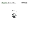 thumbnail image 2 of Unique Bargains Billes de Roulement en Acier au Carbone 12 mm Polies avec Précision, Lot de 100, 2 of 5