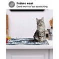 thumbnail image 6 of Large Induction Cooktop Protector Mat Blue White Flowers Stove Top Covers for Electric Stove, Country Vintage Botanical Floral Decorative Stove Burner Cover Mats, Glass Top Stove Cover, 6 of 7