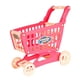 thumbnail image 1 of Carro de  de juguete Carro de mano para el desarrollo del aprendizaje educativo temprano Rojo Salvador  carrito de compras juguetes, 1 of 10