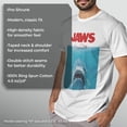 thumbnail image 6 of Men's Jaws Oversized Classic Movie Poster Graphic T-Shirt, 6 of 10