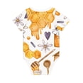 thumbnail image 6 of Rocae Honey Bee Set for Baby Cotton Short-Sleeve Bodysuits for Unisex Onesies Bodysuit-3 Months, 6 of 7