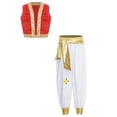 thumbnail image 3 of Xnihocha Ensemble de Vêtements pour Garçons Super Frère Toad, Pantalons Princesse Arabe Rouge 16, 3 of 7