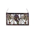 thumbnail image 1 of Spring Triptych Stained Glass Window, 1 of 2