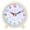 Cream, variant on Yihuala Educational Analog Alarm Clock With Large Display And Nightlight Battery Operated For Bedsides And Study Area