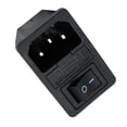 thumbnail image 3 of 3-Pin Socket IEC320 C14 For Home Use For Power Supply Control Safe Convenience For DIY Projects Widely Used In Appliances, 3 of 10