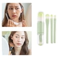thumbnail image 5 of 1 Set Makeup Brush Set Travel Blending Foundation Contour Concealer Blusher Brush Green 13.5x2.7cm, 5 of 6