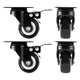 thumbnail image 4 of Ruedas De Transporte Ruedas Giratorias Silla De Oficina Ruedas De Servicio Pesado Rueda Con Freno 4 Unids/Set matsuzay TO005748-01, 4 of 6