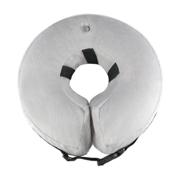 GARDVORA Dog Cone,Removable and Portable Dog Cone Collar,Suitable for Various Pets Pvc Inflatable Design Soft Dog Cone,L
