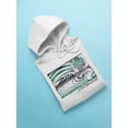 thumbnail image 3 of Pipeline Floral Waves Graphic Tee - Men's Hoodie, 3 of 4