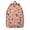 Nature-Inspired, variant on Seaside Mermaid Nautical Travel Backpack – Lightweight Canvas Bookbag with Marine and Coral Design, Comfortable Carrying, Anti-theft Features for Daily Use and Outdoor Activities