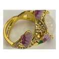 thumbnail image 5 of Alianza de boda en anillo chapado en titanio Anillo de boda Anillo de compromiso, 5 of 5