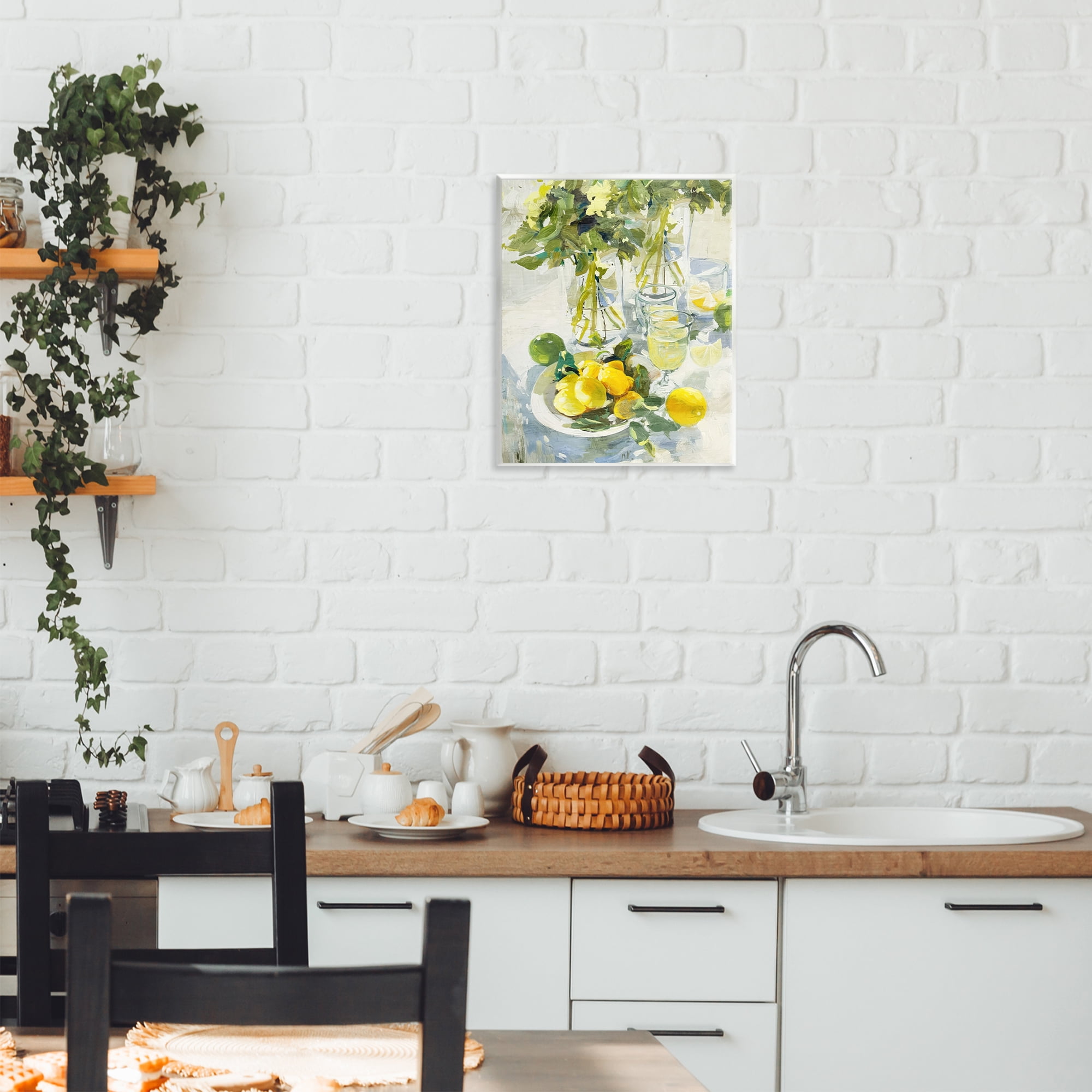Stupell Industries Fresh Kitchen Lemons Spread Wall Plaque Art, design by Annabelle Hall