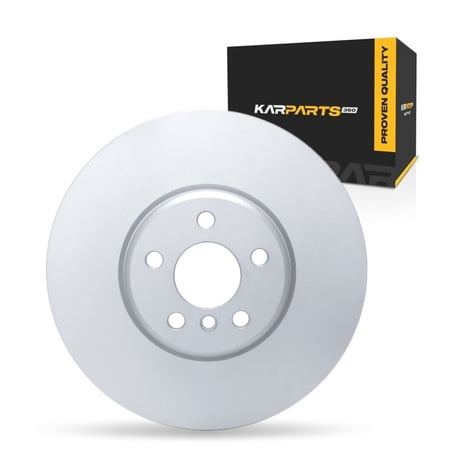 KarParts360 For BMW i4/430i Gran Coupe 2022 2023 2024 2025 Brake Rotor Front, Passenger Side | Cast Iron | Plain Rotor Style | 34.4 Millimeters/1.35 Inches Discard Thickness | 1-Piece Construction